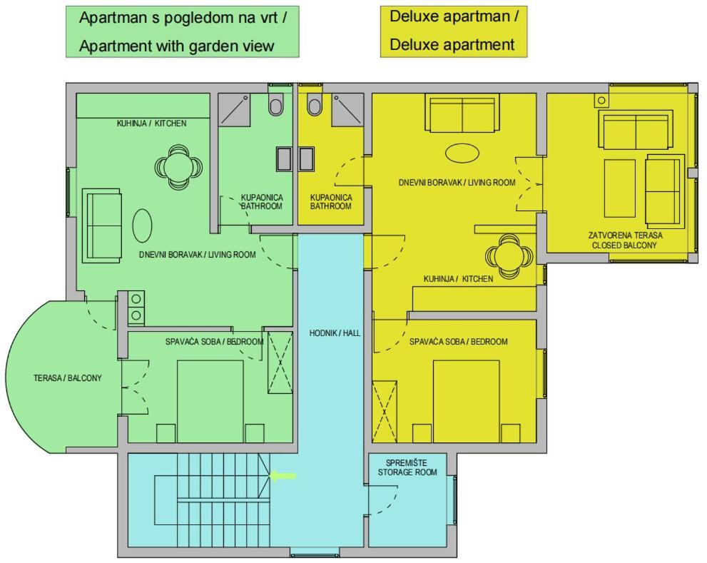 Apartments Nelle Pula Extérieur photo